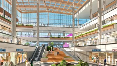 3D vizualizacija trgovskega centra (Source: Facebook Prishtina Mall)
